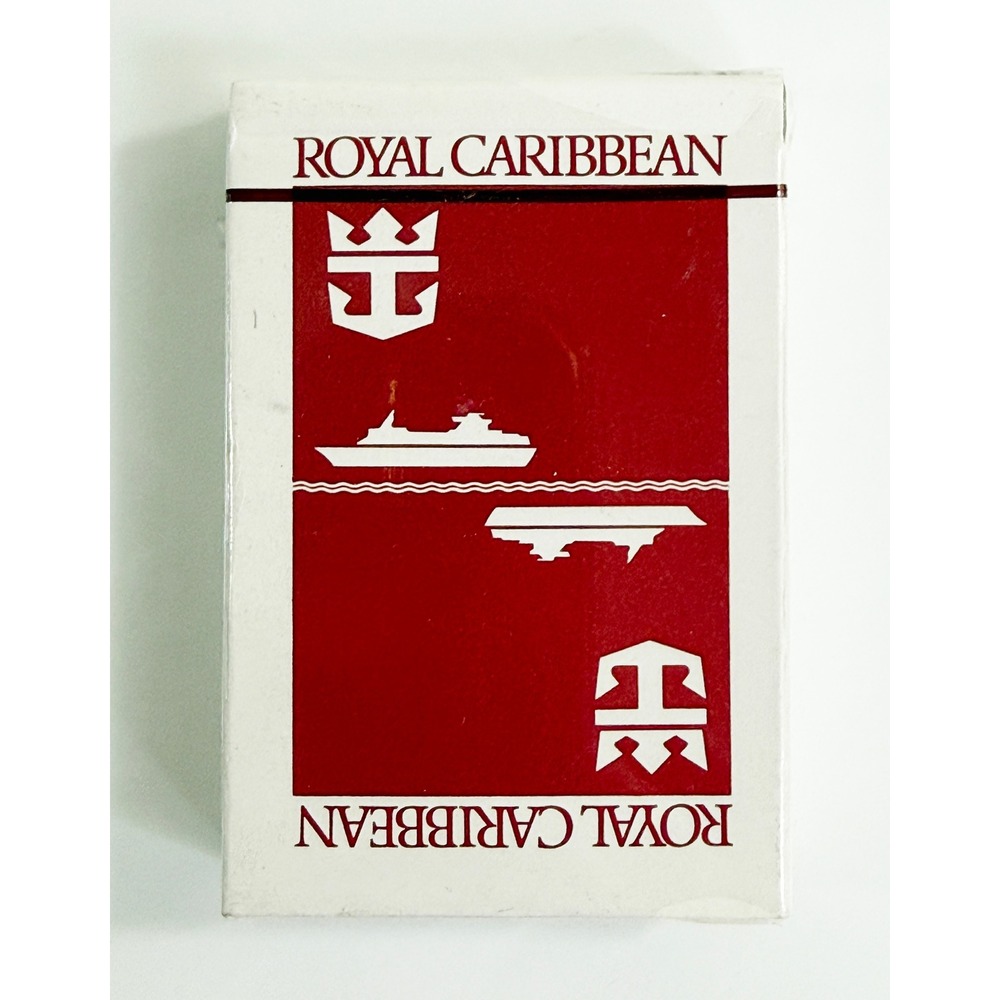 Royal Caribbean Playing Cards Red White Sealed Cruise Ship Souvenir